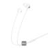 Baseus Encok HZ11 3.5mm Jack Wired Earphone, Universal Headset In-Ear Headphone with Mic - White
